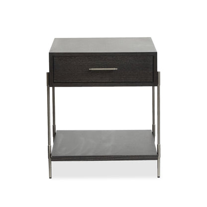 Spencer Dark Briarsmoke Rectangular End Table
