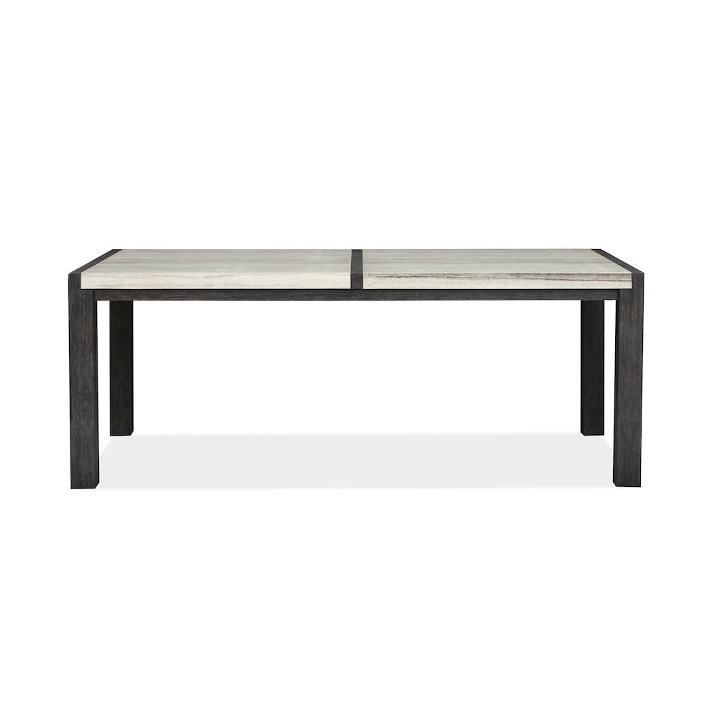 Plum Creek Ravenwood Black Rectangular Dining Table