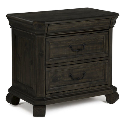 Bellamy Peppercorn Drawer Nightstand