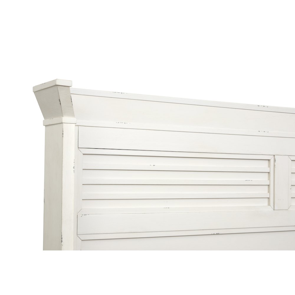 Echo Isles Sea Pearl And Driftwood Queen Classic Panel Bed