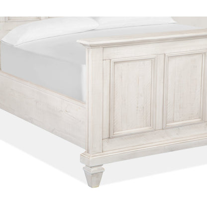 Newport Alabaster King Panel Bed