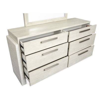 Lorelei Misty Cloud Double Drawer Dresser
