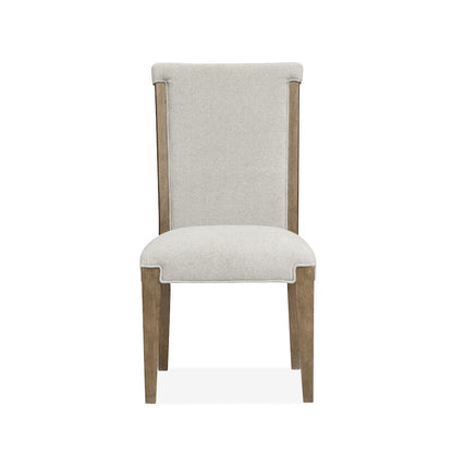 Plum Creek Sierra Brown Upholstered Side Chair Two Pack