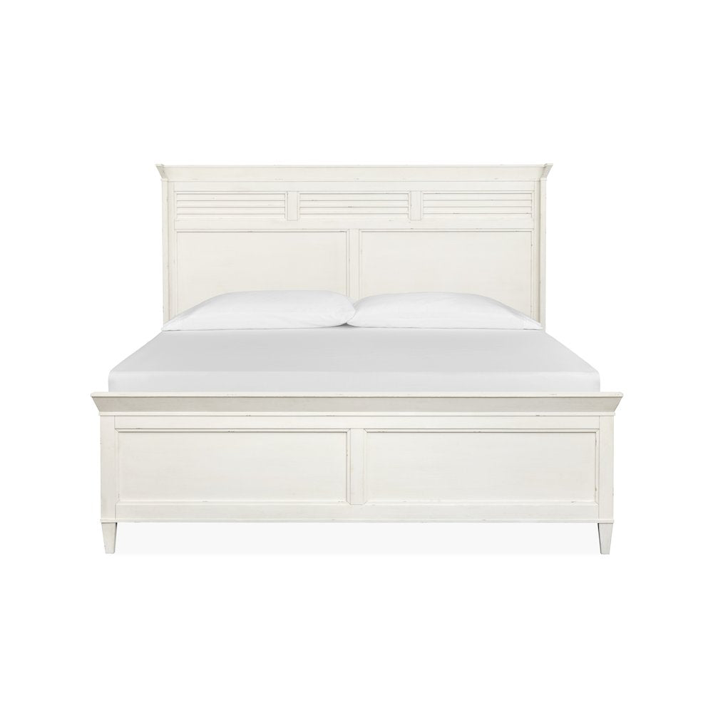 Echo Isles Sea Pearl And Driftwood Queen Classic Panel Bed