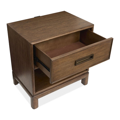Ridgefield Russet Open Nightstand