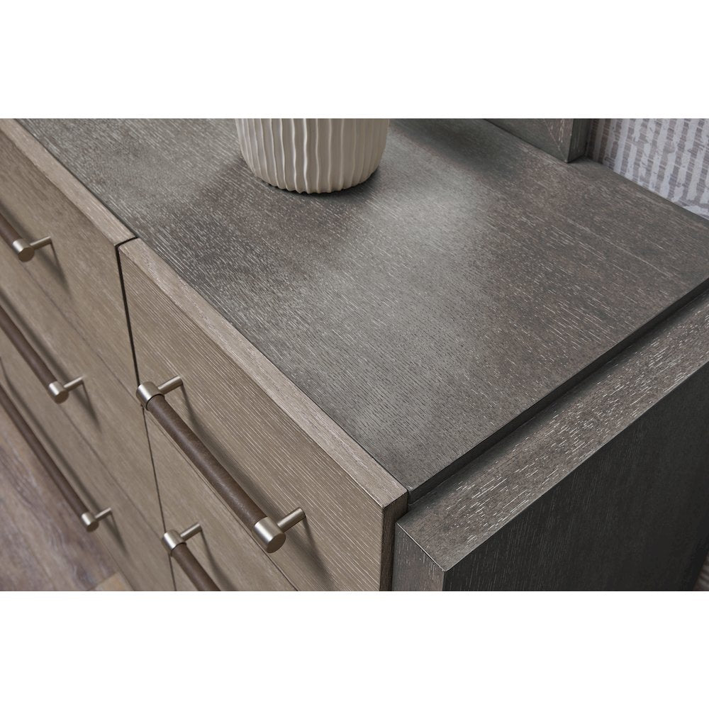 Pulaski Anderson Park Moose Trail And Frontier Brown 9 Drawer Dresser