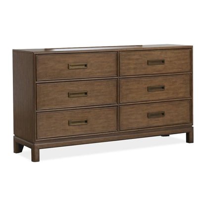 Ridgefield Russet Double Drawer Dresser