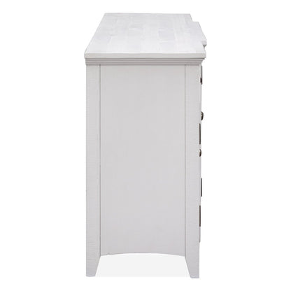 Heron Cove Chalk White 80" Console