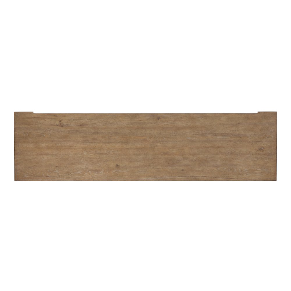 Kingston Whisper White And Cerused Nutmeg Credenza