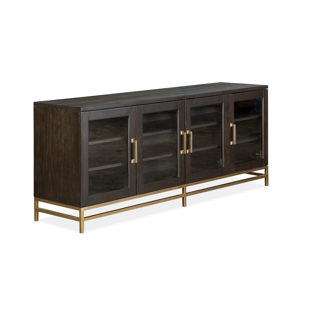 Lindon Coffee Bean Dark Small Console