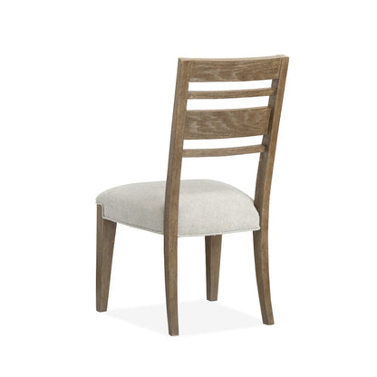 Plum Creek Sierra Brown Upholstered Side Chair Two Pack