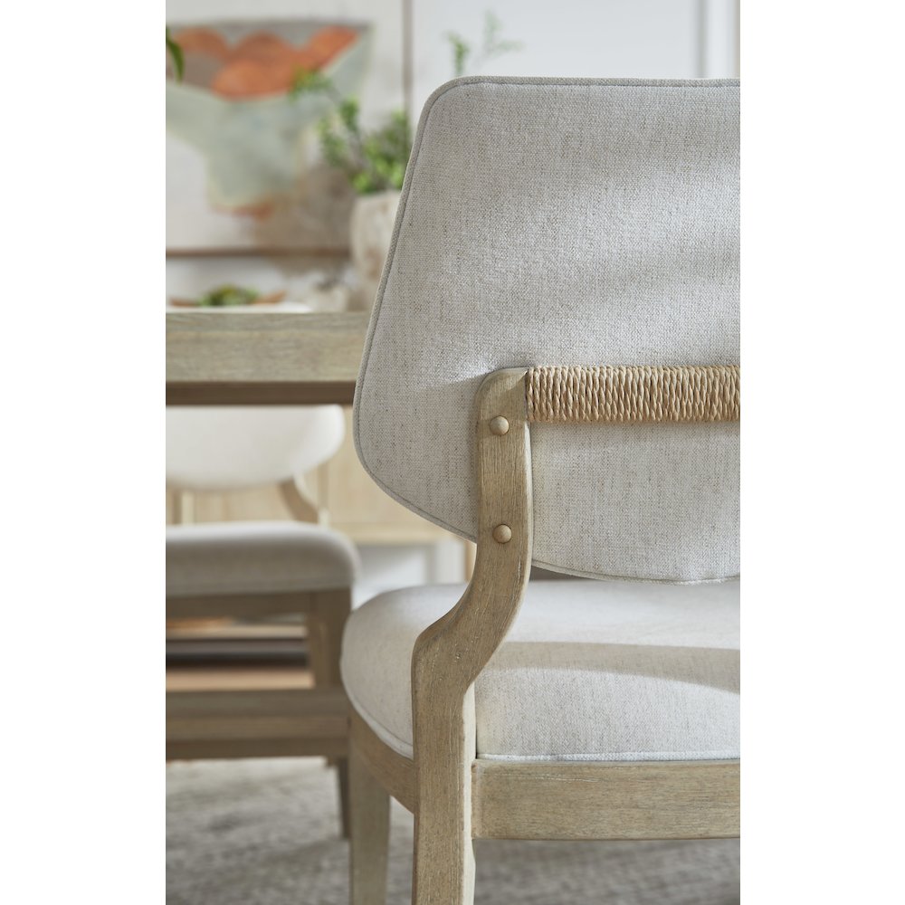 Sunset Cove Sanibel Brown Upholstered Side Chair Two Pack