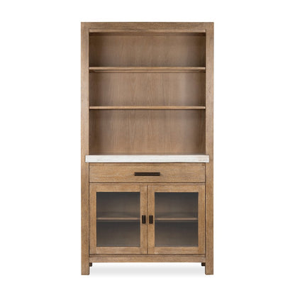 Plum Creek Sierra Brown Display Cabinet