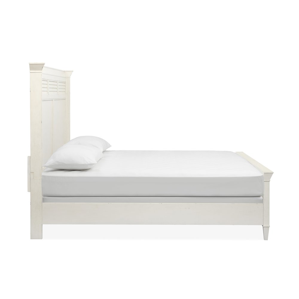 Echo Isles Sea Pearl And Driftwood Queen Classic Panel Bed
