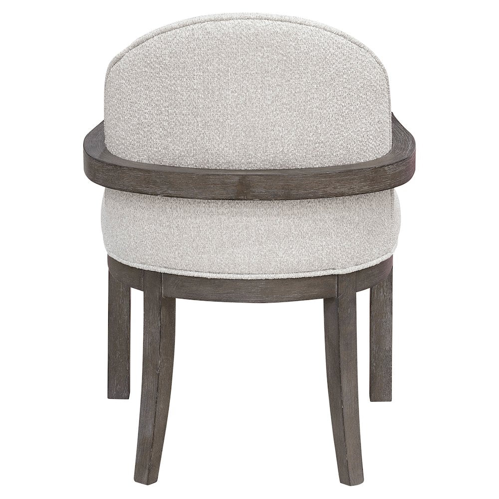 Pulaski Anderson Park Moose Trail And Frontier Brown Upholstered Host Chair