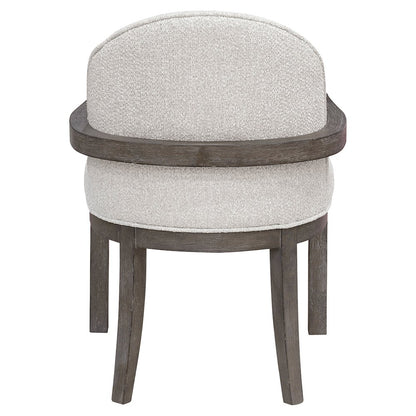 Pulaski Anderson Park Moose Trail And Frontier Brown Upholstered Host Chair