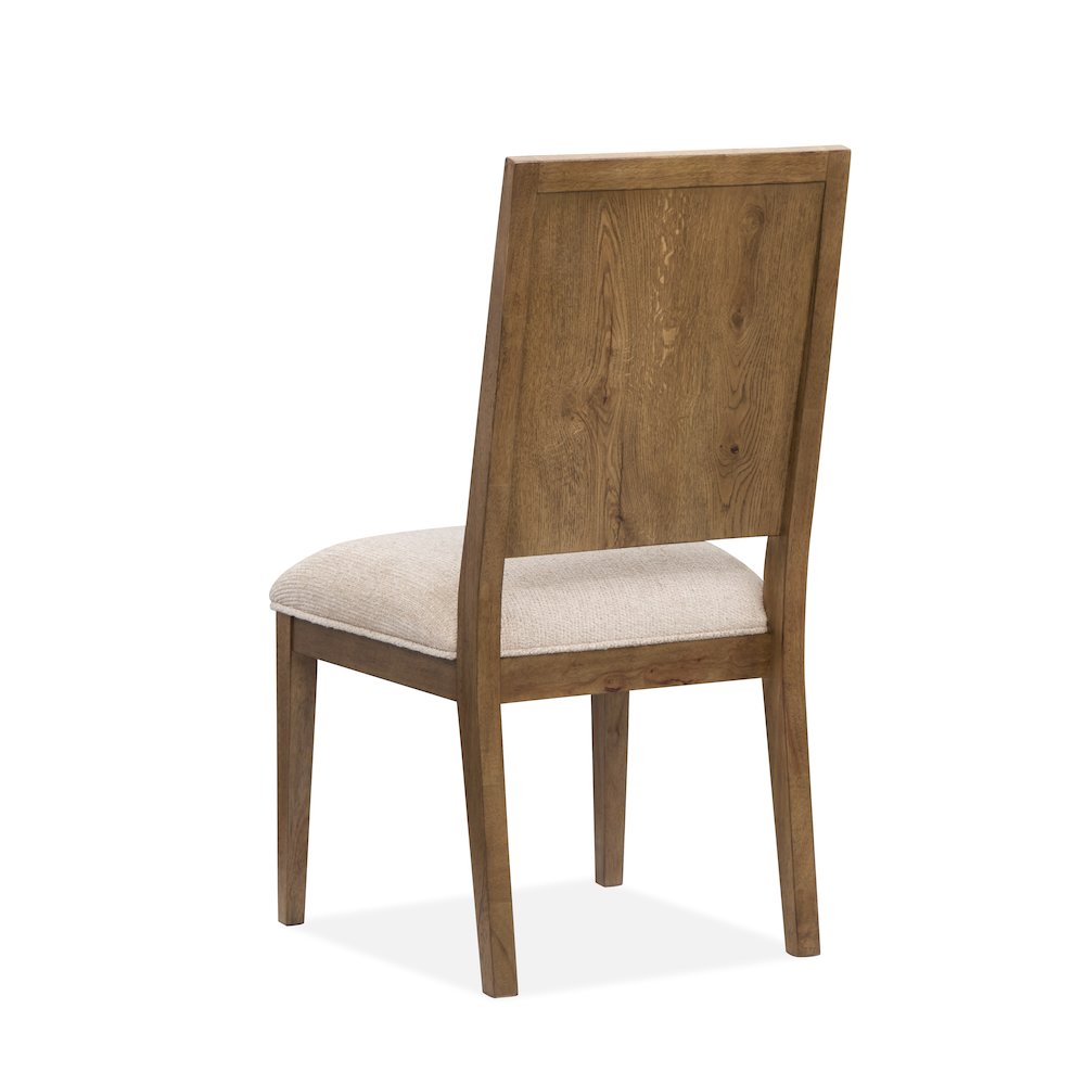 Marcel Harvest Brown Upholstered Side Chair Two Pack