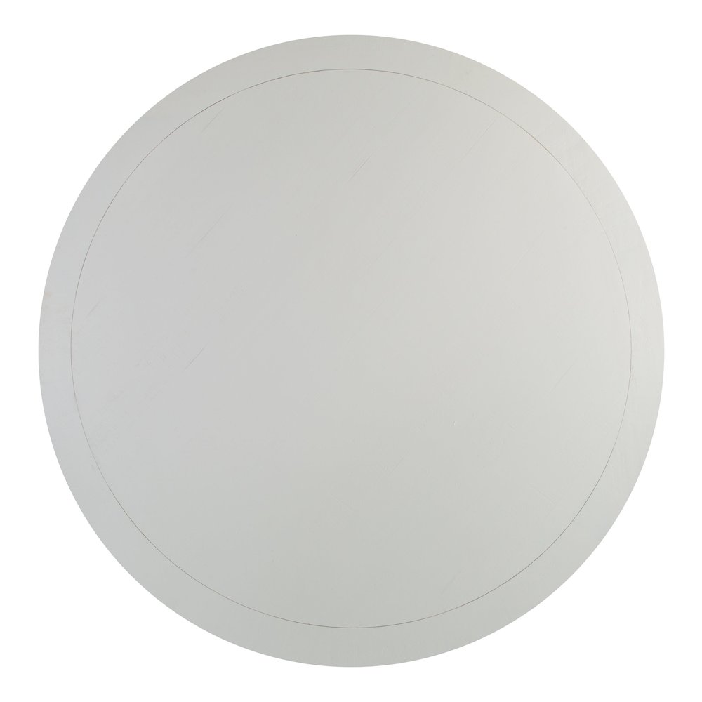 Heron Cove Chalk White And Dovetail Grey 52" Round Dining Table