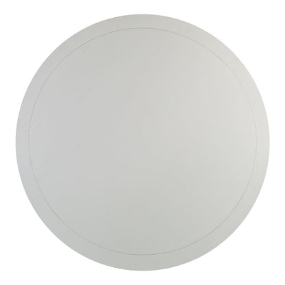 Heron Cove Chalk White And Dovetail Grey 52" Round Dining Table
