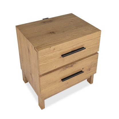 Davenport Rustic Caramel Drawer Nightstand