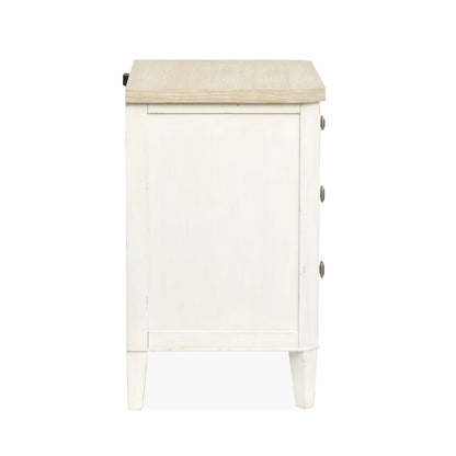 Echo Isles Sea Pearl And Driftwood Drawer Nightstand