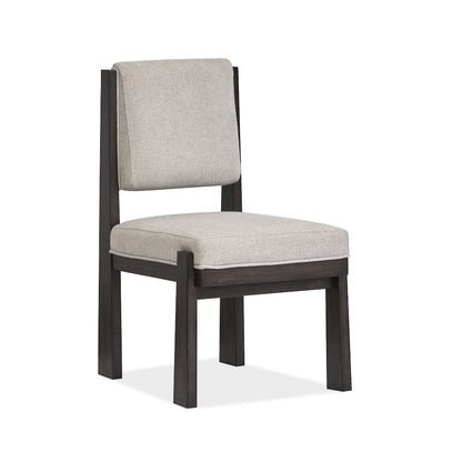 Tauren Coffee Bean Upholstered Side Chair Two Pack