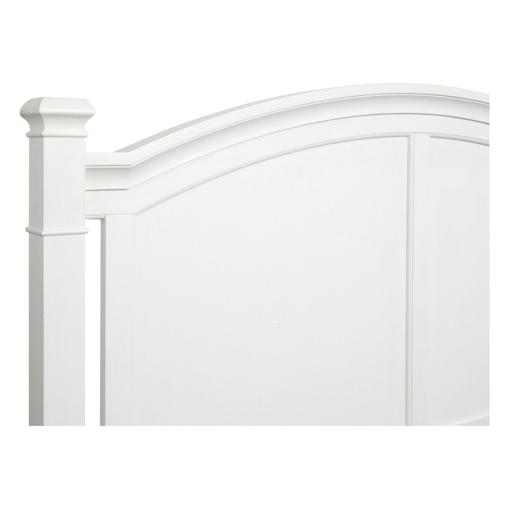 Kingston Whisper White And Cerused Nutmeg Queen Panel Storage Bed