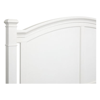 Kingston Whisper White And Cerused Nutmeg Queen Panel Storage Bed