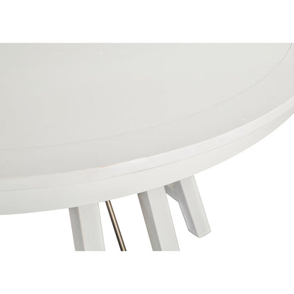 Heron Cove Chalk White And Dovetail Grey 52" Round Dining Table