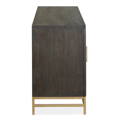 Lindon Coffee Bean Dark Small Console