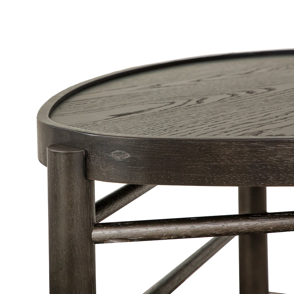 Hadleigh Black Coffee Bean Shaped Nesting Cocktail Table