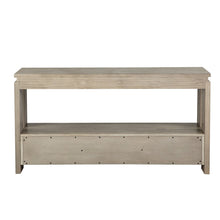 Conrad Stone Harbor Grey Rectangular Sofa Table