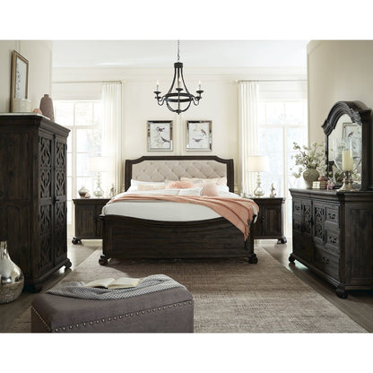 Bellamy Peppercorn Queen Sleigh Bed