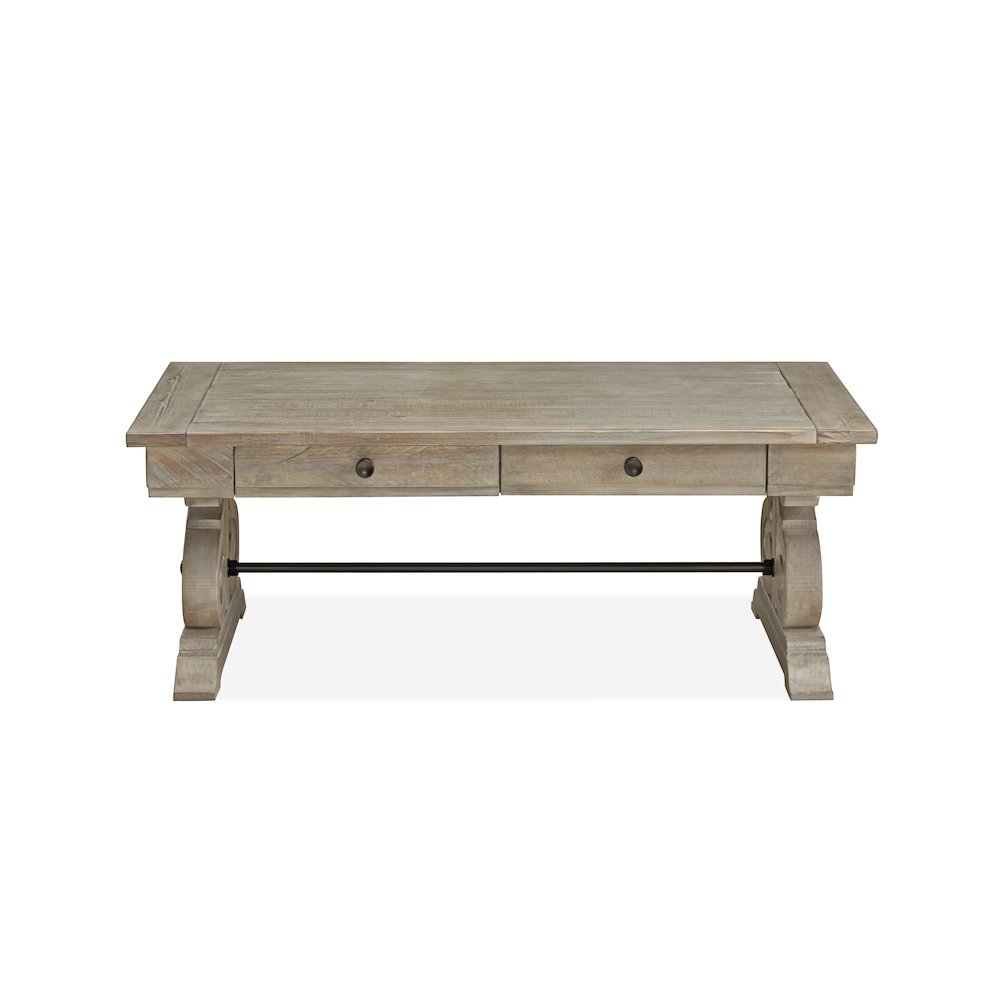 Tinley Park Dove Tail Grey Rectangular Cocktail Table