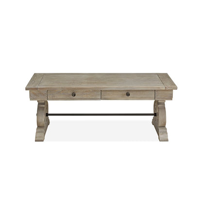 Tinley Park Dove Tail Grey Rectangular Cocktail Table