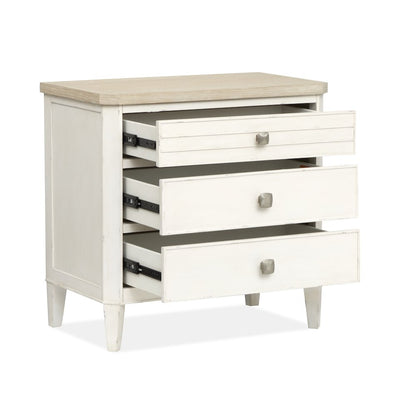 Echo Isles Sea Pearl And Driftwood Drawer Nightstand