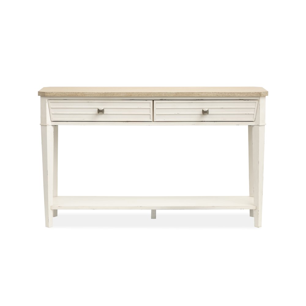 Echo Isles Sea Pearl And Driftwood Rectangular Sofa Table