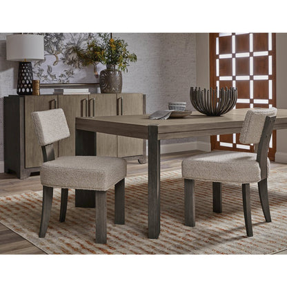Pulaski Anderson Park Moose Trail And Frontier Brown Leg Dining Table