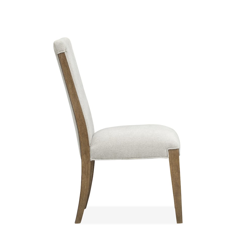 Plum Creek Sierra Brown Upholstered Side Chair Two Pack