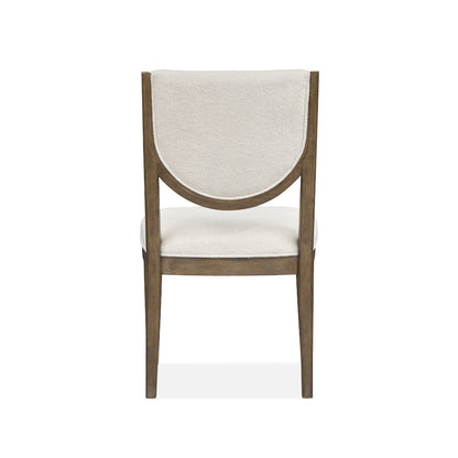Westbourne Dark Umber Upholstered Side Chair Two Pack