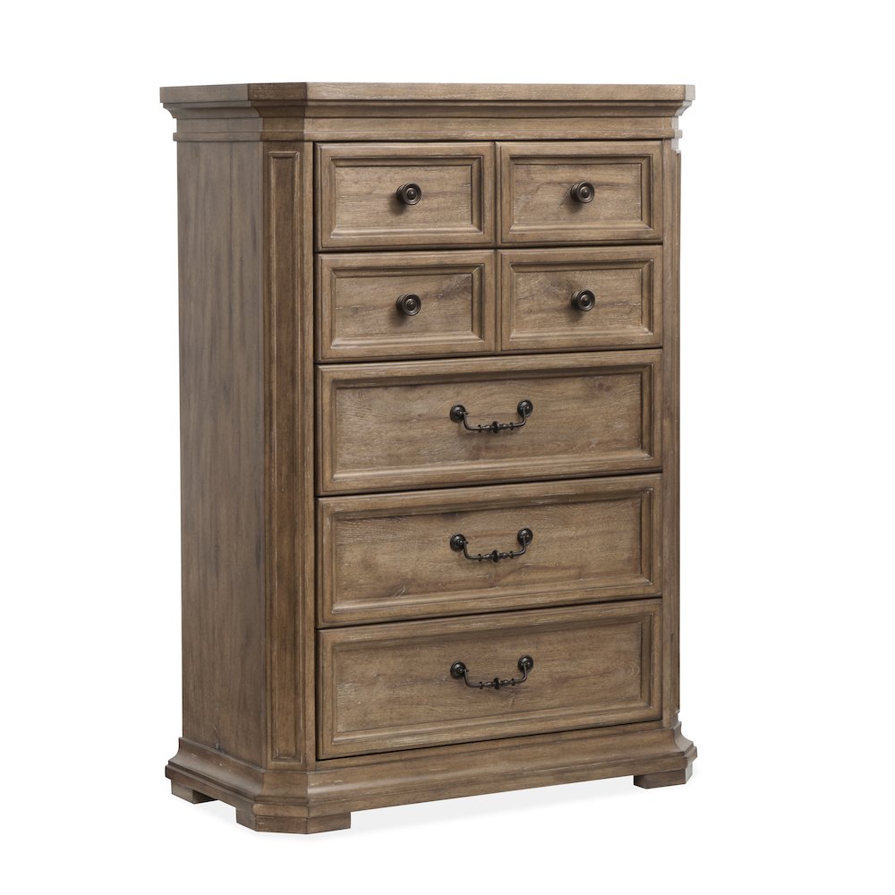 Adler Court Florentine Walnut Drawer Chest