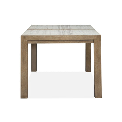 Plum Creek Sierra Brown Rectangular Dining Table