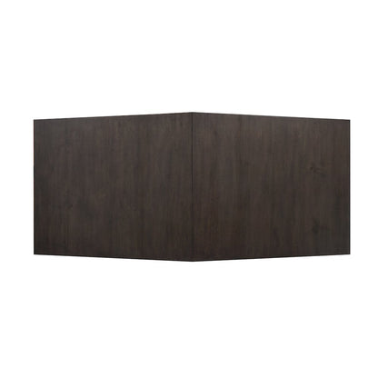 Tauren Coffee Bean Extendable Double Pedestal Dining Table