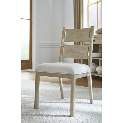 Sunset Cove Sanibel Brown Upholstered Side Chair Two Pack
