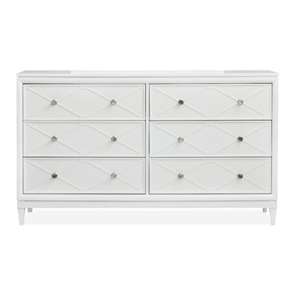 Springhouse Whisper White Double Drawer Dresser