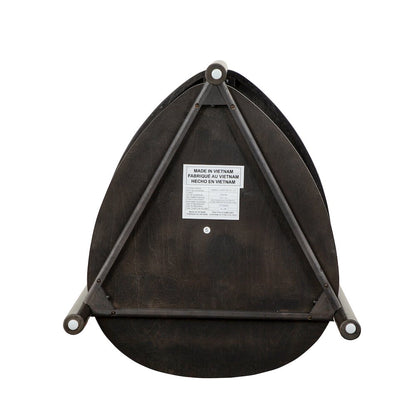 Hadleigh Black Coffee Bean Shaped Accent End Table