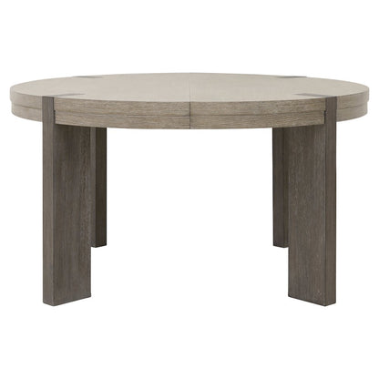 Pulaski Anderson Park Moose Trail And Frontier Brown Round Dining Table