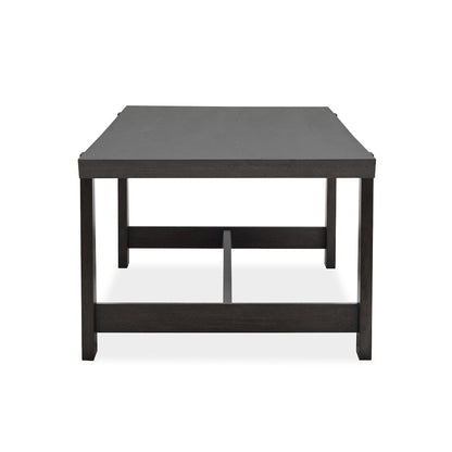Tauren Coffee Bean Trestle Dining Table