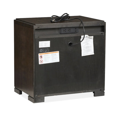 Rowan Espresso Drawer Nightstand