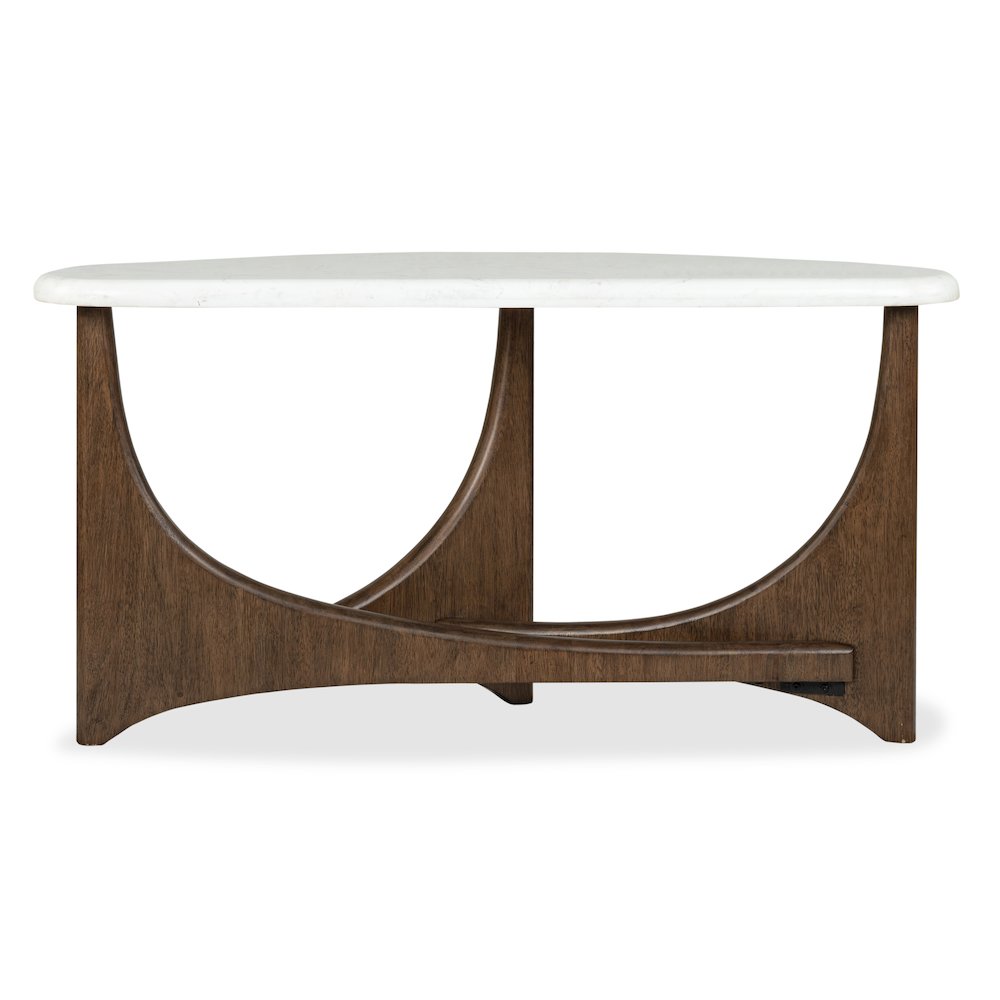 Arwen Turkish Coffee Demilune Sofa Table